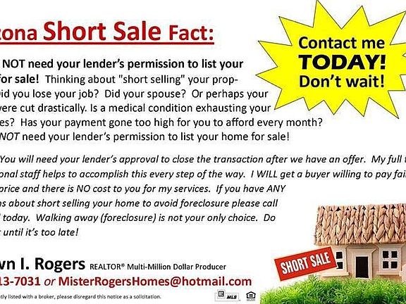 AZ Short Sale Facts.