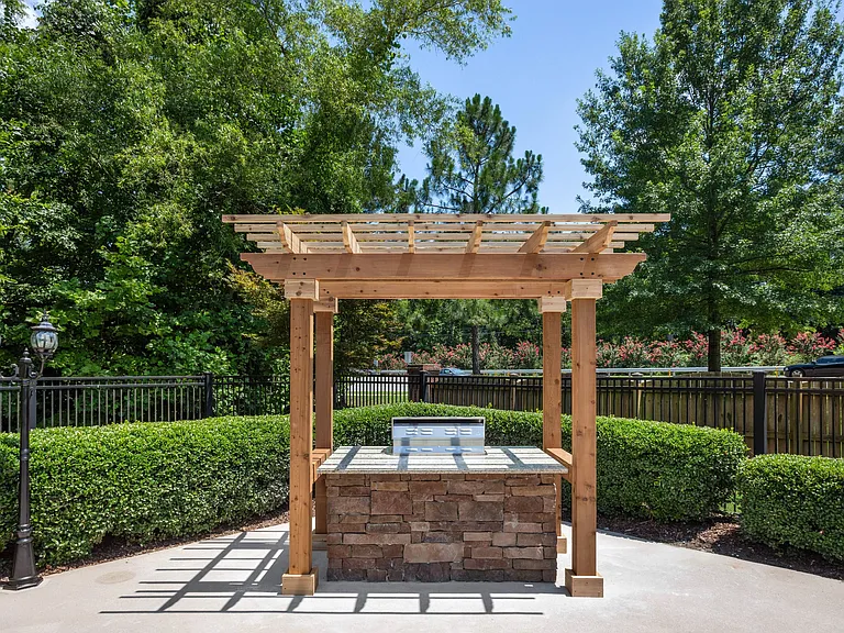 Community BBQ Grilling Area