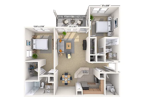 Floor plan The Iroquis