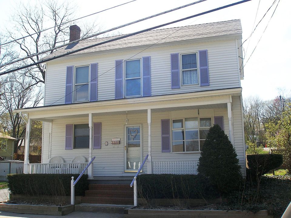 Charming colonial with covered porch