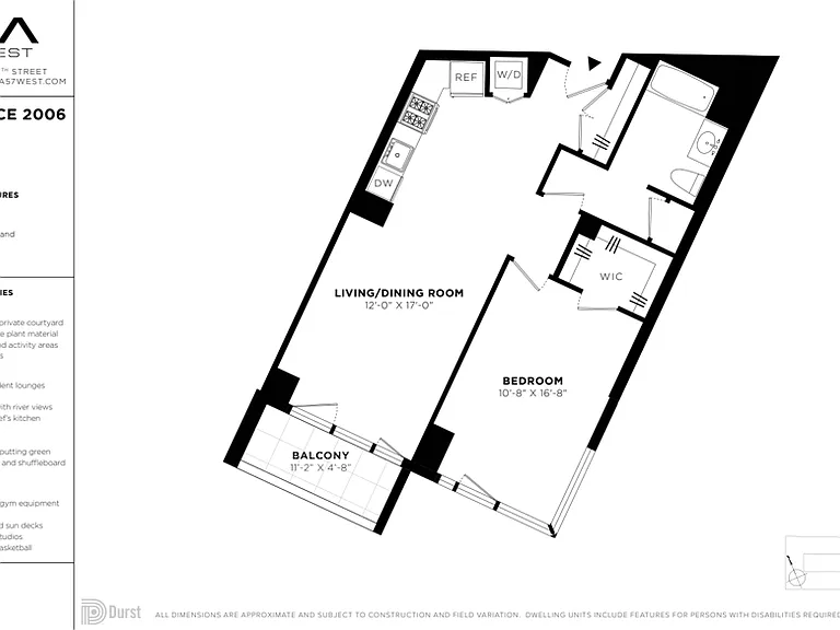 625 W 57th St #2006 — Photo 2