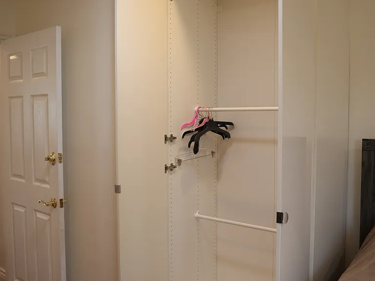 Closet open