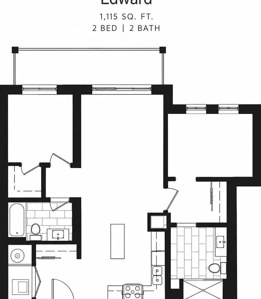 2 bed, $2,500 — Photo 2