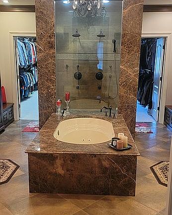 Master bathroom 