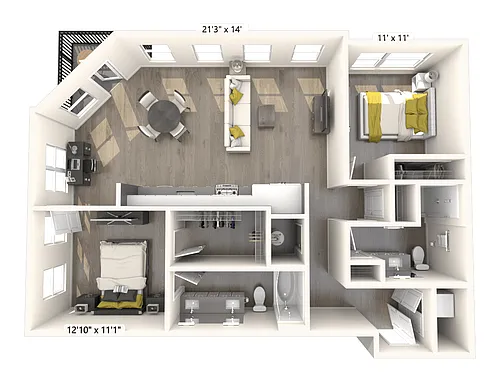 Floor plan B3-scheme-1