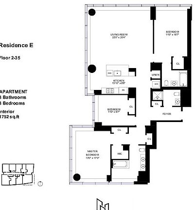 2nd image of 1113 York Ave APT 5E