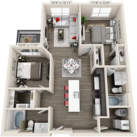 Floor plan B2
