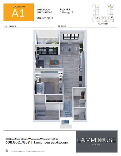 Floor plan A1