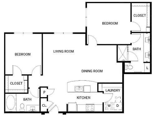 Floor plan B3