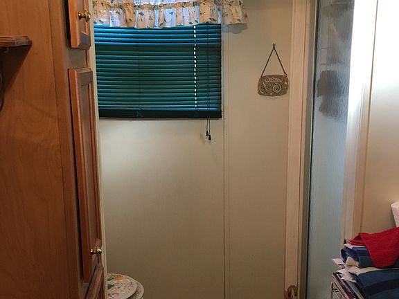 Shower in master bathroom 