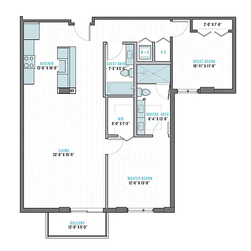 Floor plan T-2