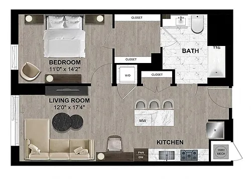 Floor plan A211