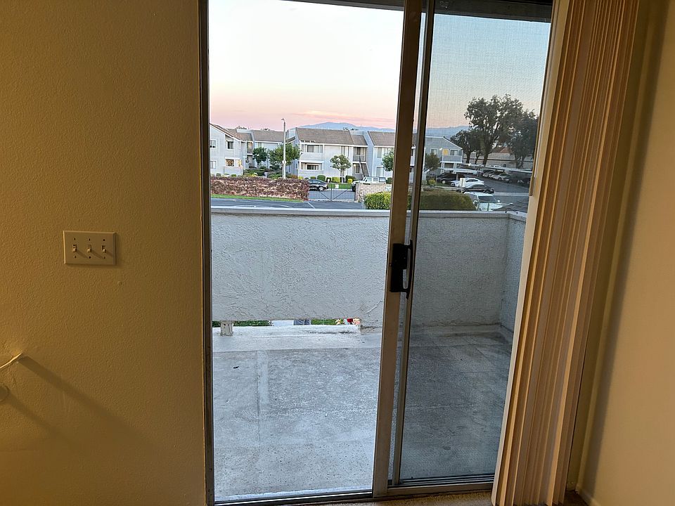 Slider to balcony off Living Room