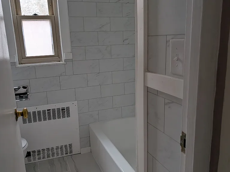 Entry into bathroom