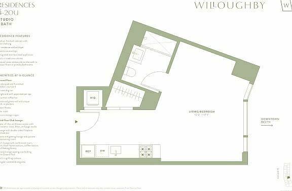 2nd image of 196 Willoughby St #4U