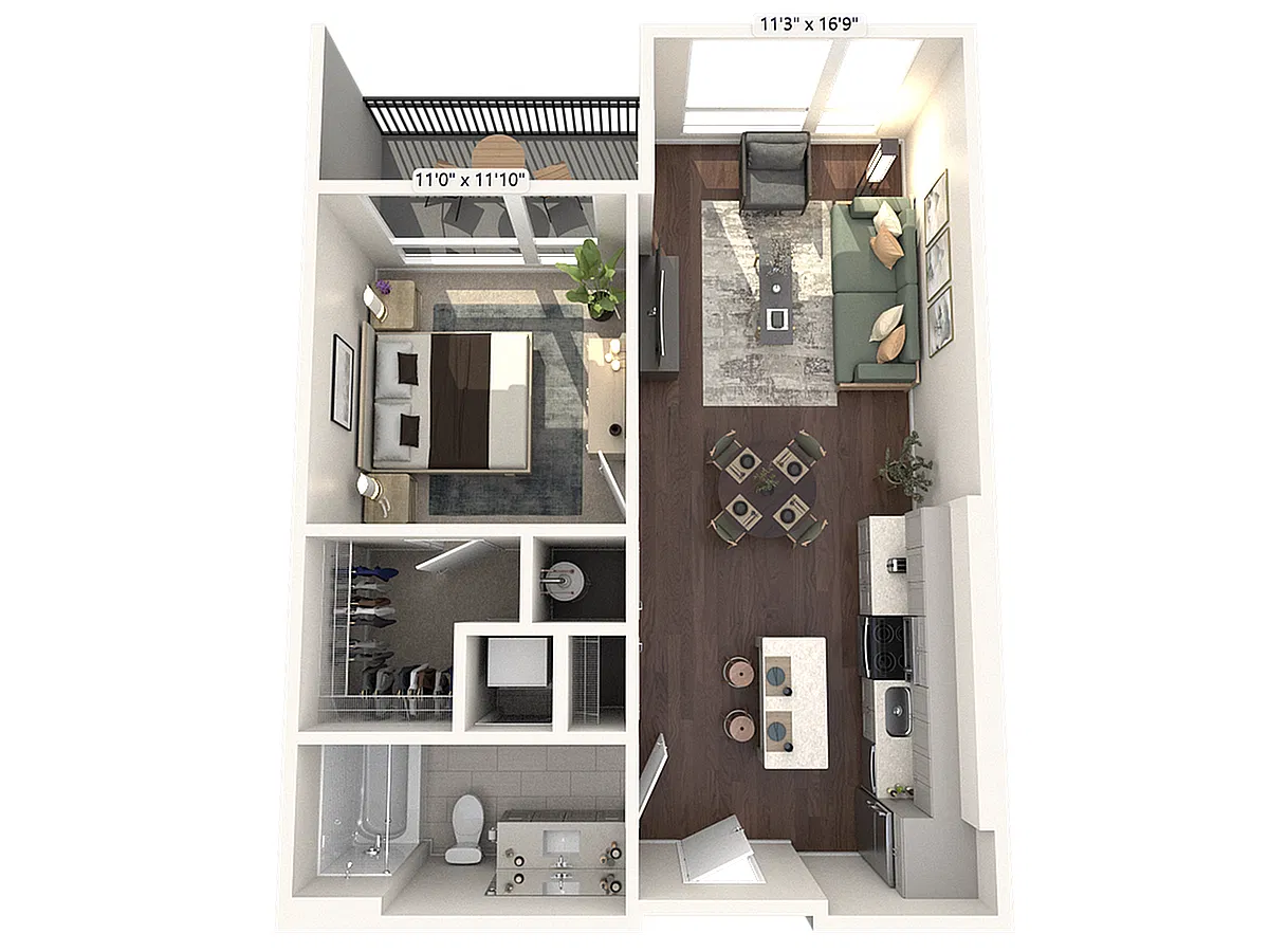 Floor plan A1