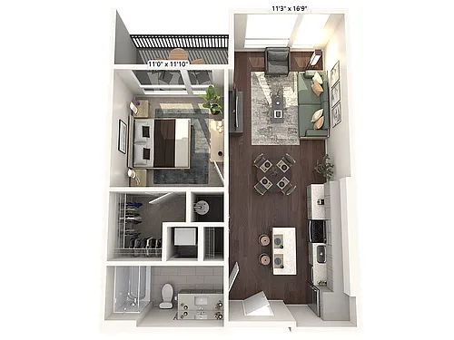 Floor plan A1