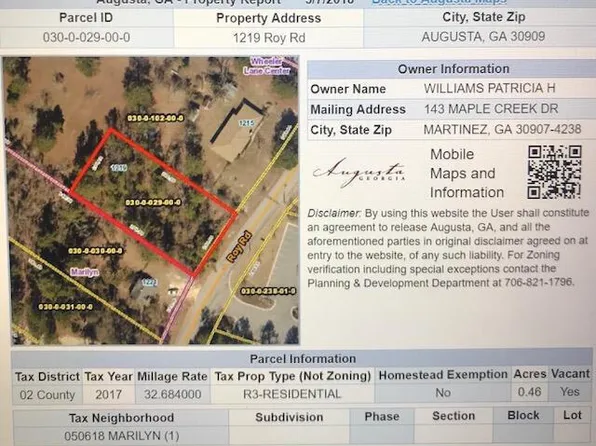 1219 Roy Road, Augusta, GA 30909