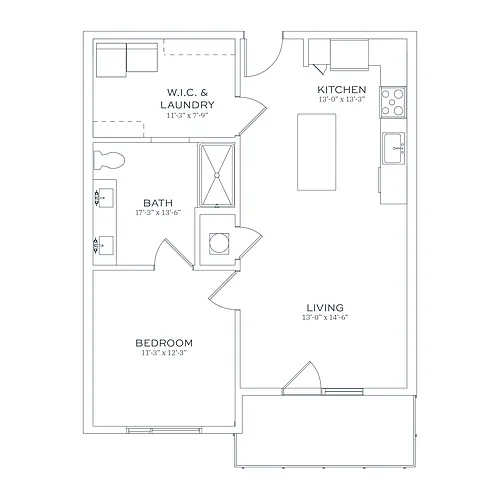 Floor plan A3-A