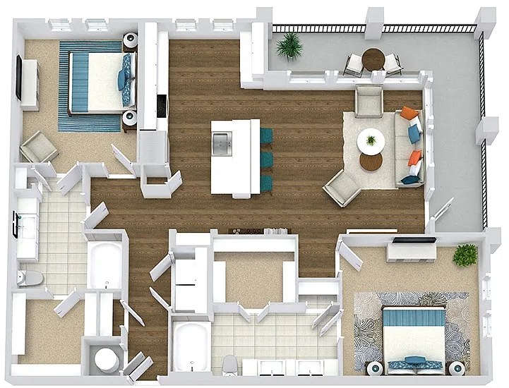 Floor plan Hayes