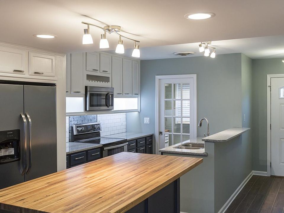 Kitchen From Living Room