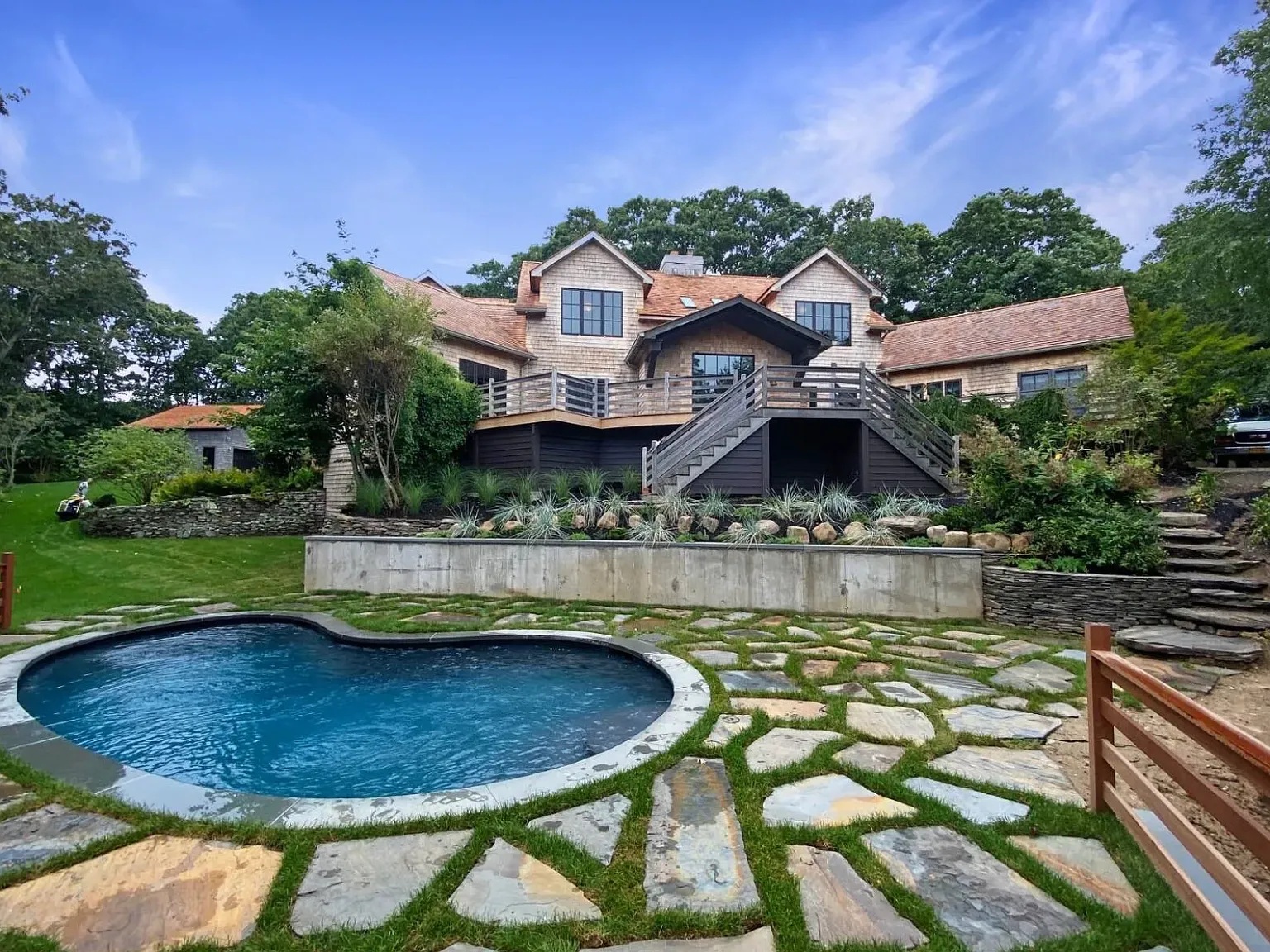 Ocean views, Beach Access, Designer Hither Hills House — Photo 2