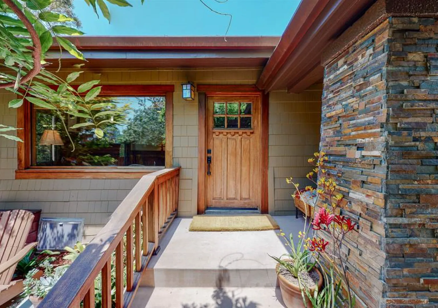 Impeccably restored Craftsman Securely Gated and Hedged for Privacy! — Photo 1