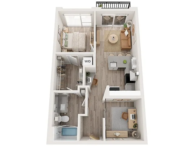 Floor plan B3