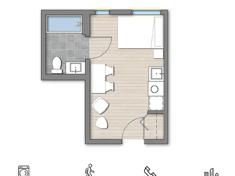 Fifty-Two Apartments — Photo 45