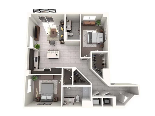 Floor plan Gorda
