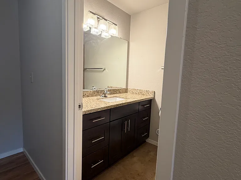 hall bath vanity
