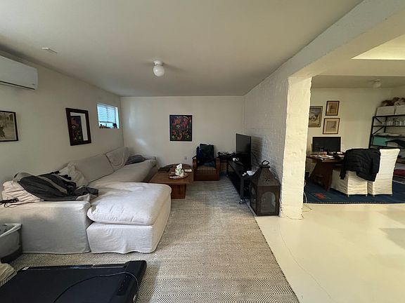 Living area; view from the entrance to the apartment