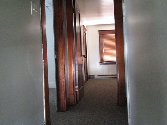 Top of the stairs, bedroom #1 to the left, bedroom #2 straight ahead. If only one bedroom is needed, the other can become a Living room!