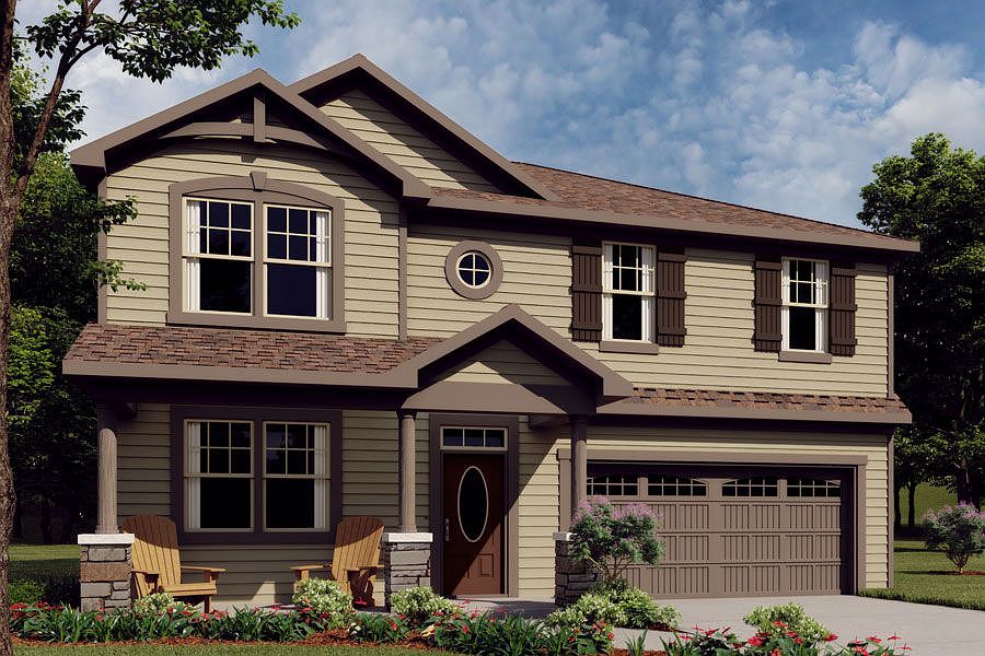Logan French Country Elevation
