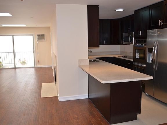 Kitchen and partial living room