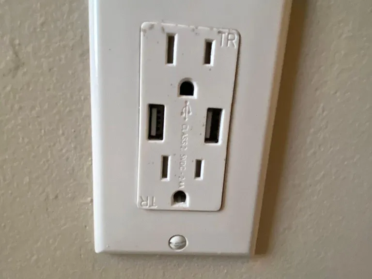 USB ports in every room