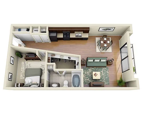 Floor plan Windsor (A1B)