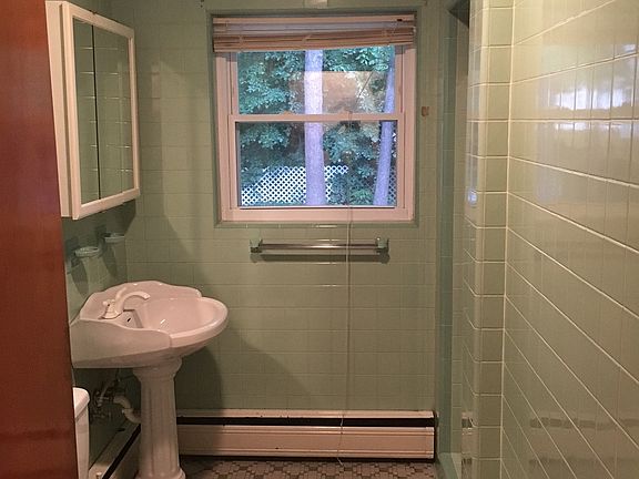 Second bath with built in tile shower