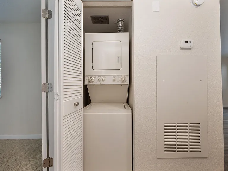 Washer & Dryer Inside