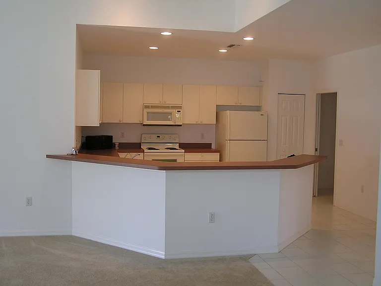Kitchen, view from dining area