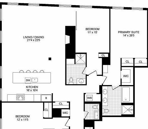 2nd image of 150 Nassau St APT 20B