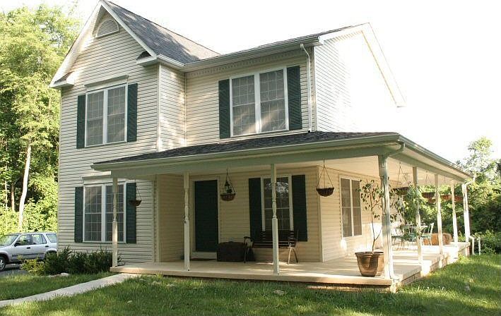 Front of house facing South