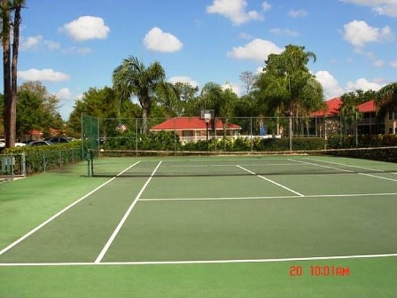 Tennis Court view of Club