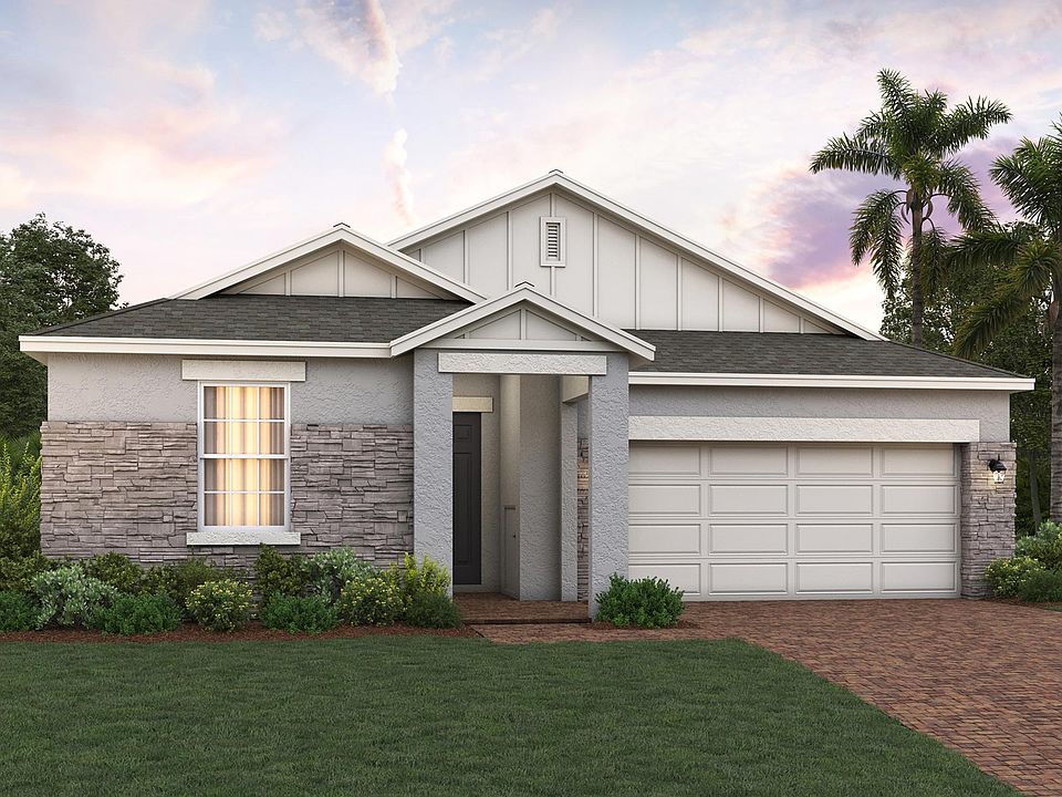 Hayden elevation 4 with optional stone