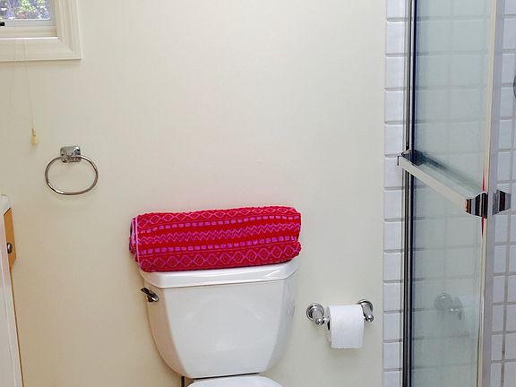 bathroom with skylight