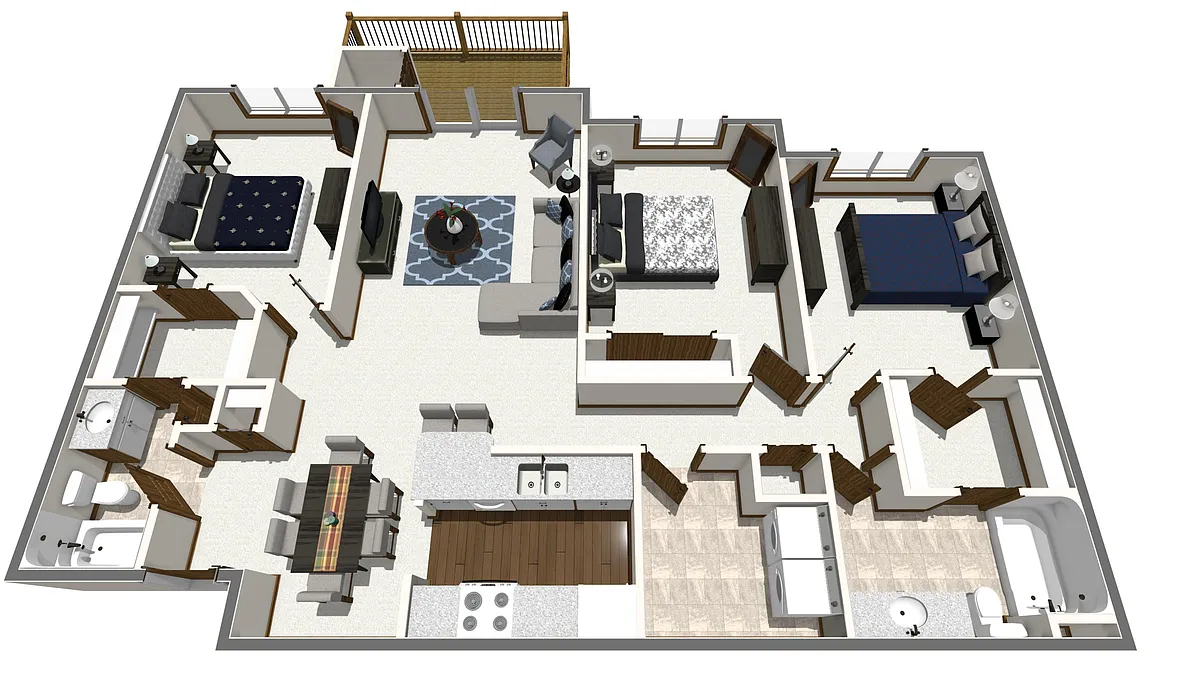 Floor plan The Northcott