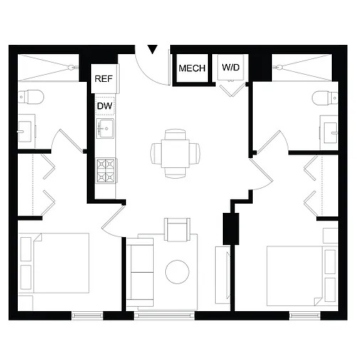 Floor plan B1