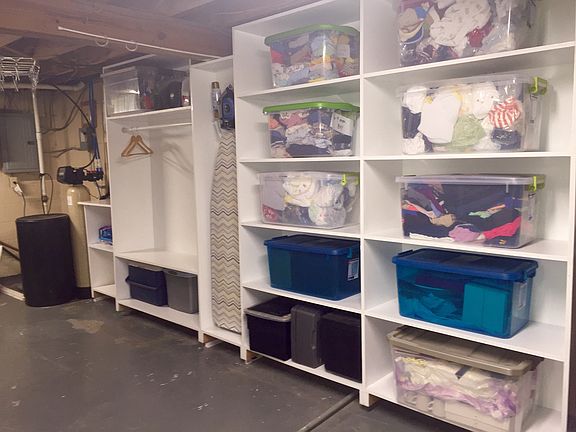 full, dry basement!
