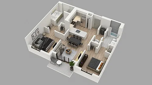 Floor plan B1
