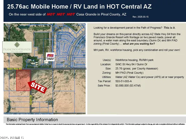 0 W Gila Bend Highway #-, Casa Grande, AZ 85193